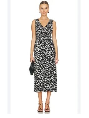 Rails Bruna Dress in Ebony Texture size XXS